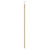 Porte coulissante avec set de quincaillerie 86x211 cm en bois massif de pin 