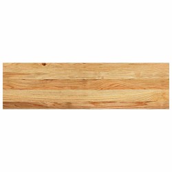 Marches d'escalier 4 pcs marron clair 90x30x2 cm chêne massif 