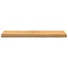 Marches d'escalier 4 pcs marron clair 90x30x2 cm chêne massif 