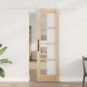 Porte coulissante avec quincaillerie 61x198,5 cm Bois massif en pin 