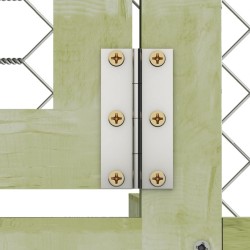 Poulailler 200x100x150 cm Bois de pin massif imprégné 