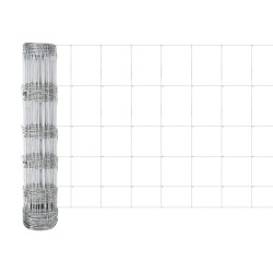 Poteaux de Clôture 11 pcs U-Channel 80 cm Acier Galvanisé 