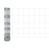 Poteaux de Clôture 11 pcs U-Channel 80 cm Acier Galvanisé 