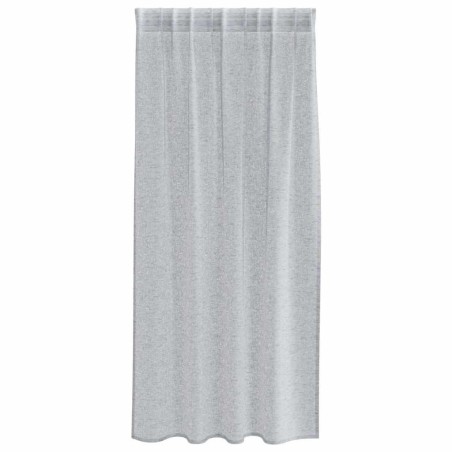 Rideaux 2 pcs Gris foncé 140 x 175 cm Polyester 