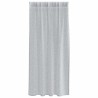 Rideaux 2 pcs Gris foncé 140 x 175 cm Polyester 