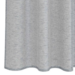 Rideaux 2 pcs Gris foncé 140 x 175 cm Polyester 