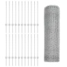Pieux de clôture 11 pcs U-Channel 80 cm Acier galvanisé 