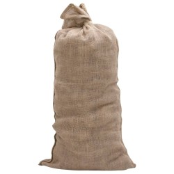 Sacs en jute 5 pcs 65x135 cm 100 % jute 220 g/m² 