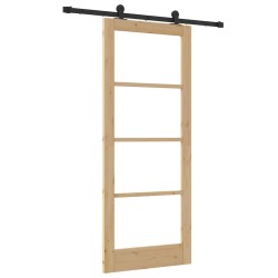 Porte coulissante avec kit de matériel "ORKDAL" 83x202 cm 
