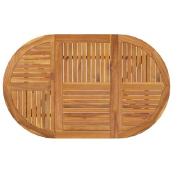 Table de jardin 150x90x75 cm Bois d'acacia solide 