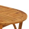 Table de jardin 150x90x75 cm Bois d'acacia solide 