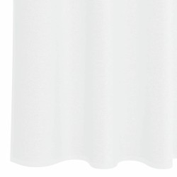 Rideaux avec des rideaux 2 pcs Blanc 140 x 175 cm Polyester 