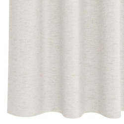 Rideaux avec des rideaux 2 pcs Crème 140 x 175 cm Polyester 