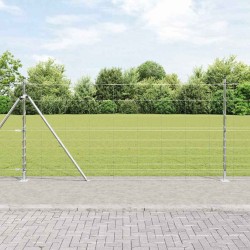 Clôture 1,2 x 25 m en acier galvanisé 