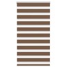 Store zèbre marron 75x100 cm largeur du tissu 70,9 cm polyester 