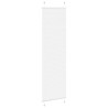 Store plissé blanc 65x200 cm largeur du tissu 64,4 cm polyester 