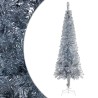 Sapin de Noël étroit Argenté 120 cm  