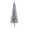 Sapin de Noël étroit Argenté 120 cm  