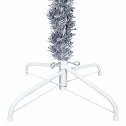 Sapin de Noël étroit Argenté 120 cm  