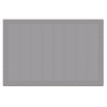 Set de salle à manger de jardin 5 pcs Gris clair 