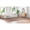 Tapis Shaggy avec dos en latex Marron 240x340 cm 