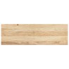 Marches d'escalier 8 pcs non traité 80x25x2cm bois chêne massif 