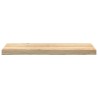 Marches d'escalier 8 pcs non traité 80x25x2cm bois chêne massif 