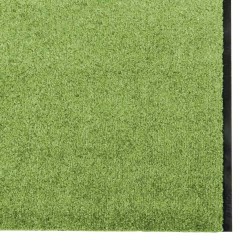 Tapis de toilette lavable vert 120x350 cm 