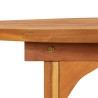 Table à dîner de jardin 280x90x75 cm Bois d'acacia massif 