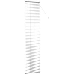 Store de Fenêtre avec des rideaux Autre Argenté 80 x 130 cm Aluminium 