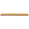 Marches d'escalier 4 pcs marron clair 110x30x2 cm chêne massif 