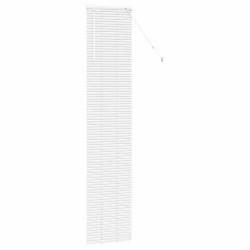 Store de Fenêtre avec des rideaux Autre Blanc 80 x 130 cm Aluminium 