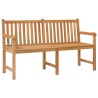 Banc de jardin 150 cm Bois de teck solide 
