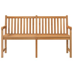Banc de jardin 150 cm Bois de teck solide 