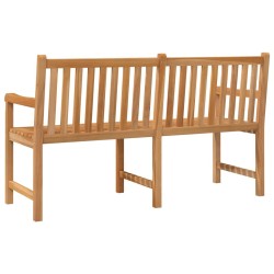 Banc de jardin 150 cm Bois de teck solide 