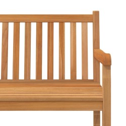 Banc de jardin 150 cm Bois de teck solide 
