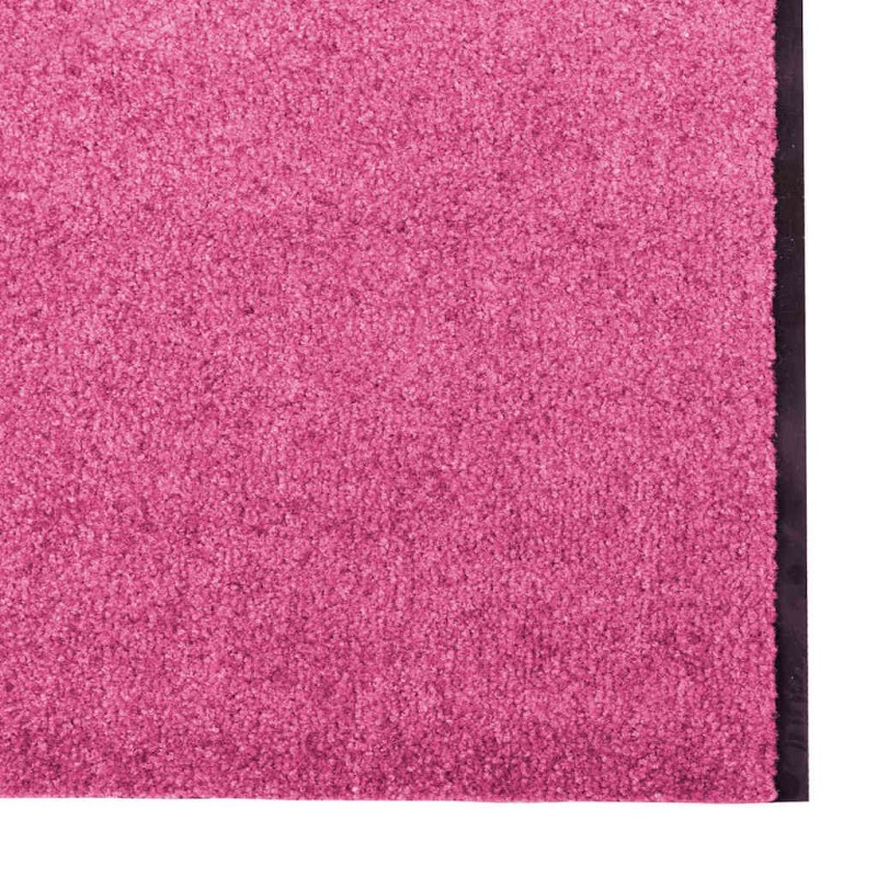 Paillasson lavable rose 120x350 cm 