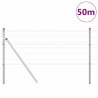 Euro Fence avec 13 Poteaux 0,6x50 m Acier Galvanisé 