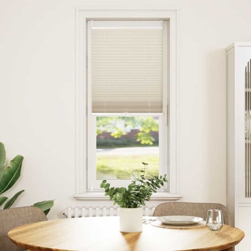 Store plissé 60x100 cm Crème 