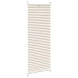 Store plissé 60x100 cm Crème 
