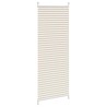 Store plissé 60x100 cm Crème 