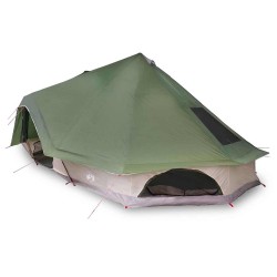 Tente familiale Tipi verte 10 personnes imperméable 