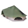 Tente familiale Tipi verte 10 personnes imperméable 