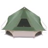 Tente familiale Tipi verte 10 personnes imperméable 