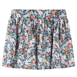 Jupe pour enfants bleu foncé 140 