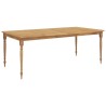 Table Batavia 200x100x75 cm Bois de teck solide 