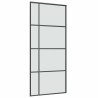 Porte coulissante avec kit de quincaillerie 90x205 cm Verre ESG 