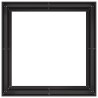 Jardinière noir 100x100x80 cm acier 