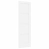 Porte intérieure 'ORKDAL'blanche 61x198.5x4 cm en bois massif de pin 