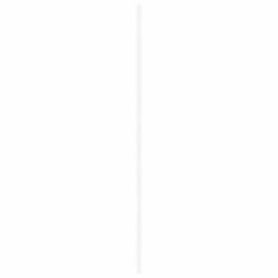 Porte intérieure 'ORKDAL'blanche 61x198.5x4 cm en bois massif de pin 